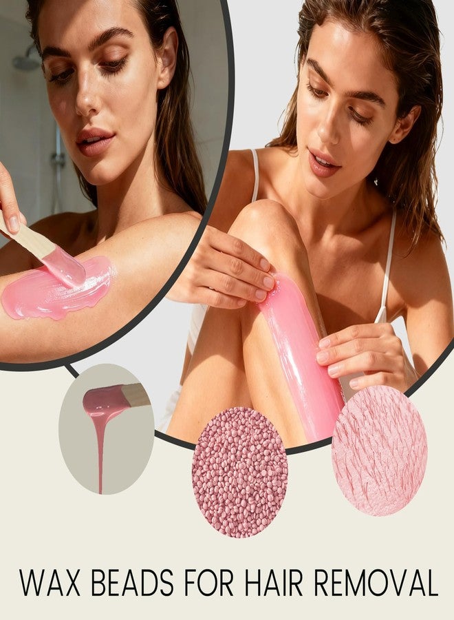 FEAMIRIA 300g Wax Beads - Hard Wax Beads for Brazilian Bikini & Coarse/Stubborn Hair, Wax Beads for Hair Removal At-Home Waxing,Hard Wax Works on Face, Body, Legs (Coconut) - Image 5